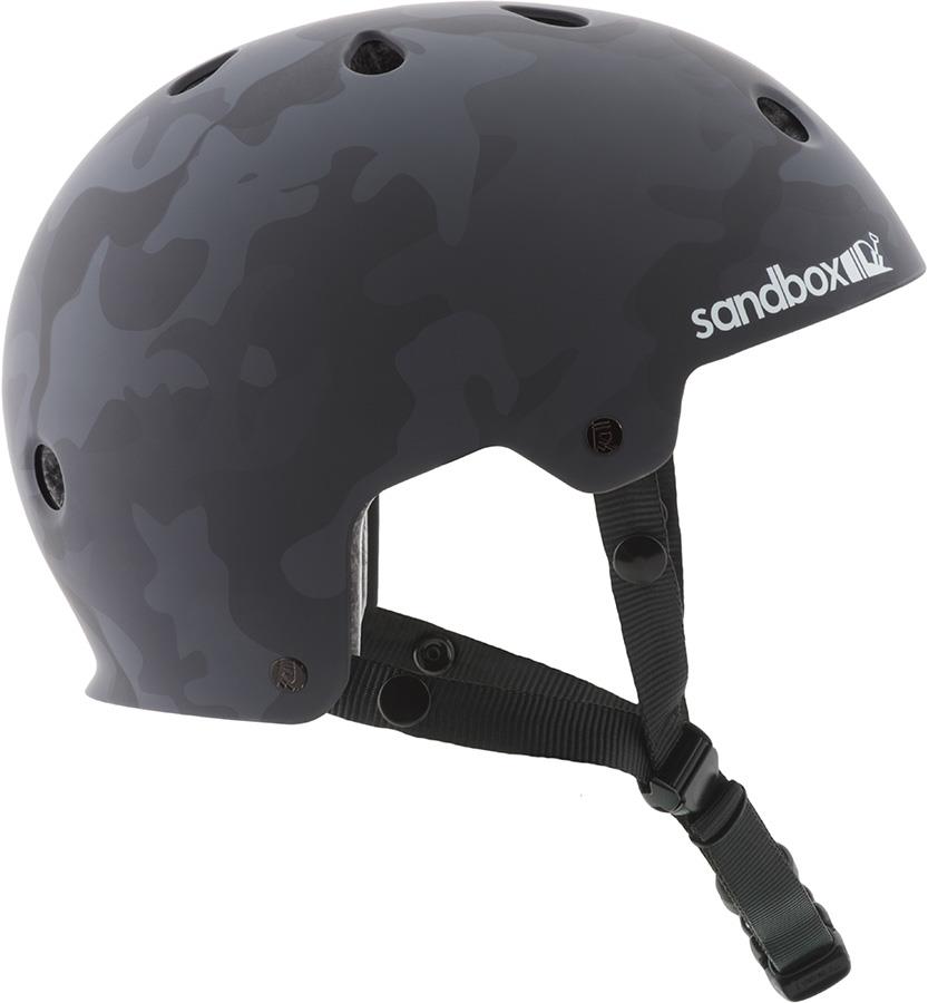 Sandbox Legend Park Ski/Snowboard Helmet, M Black Camo
