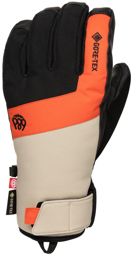 686 GTX Linear Under Cuff Insulated Snowboard/Ski Glove, M Solar