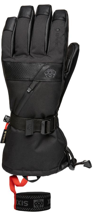 686 GTX Smarty 3-in-1 Gauntlet Insulated Snowboard/Ski Glove, L Black