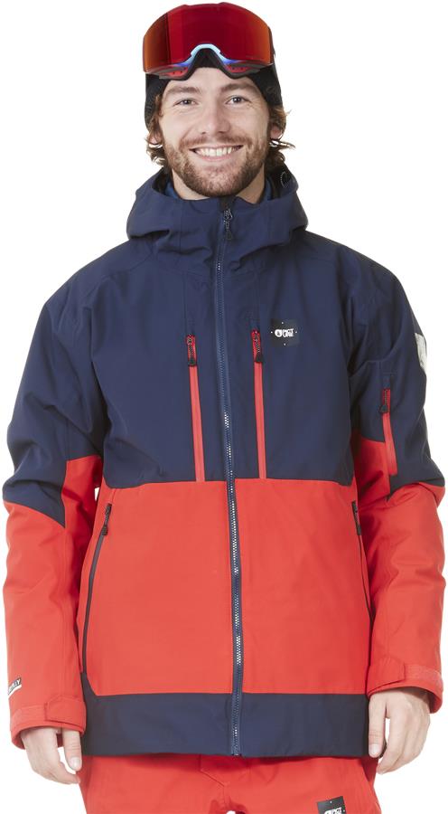Picture Duncan 3-in-1 Snowboard/Ski Jacket, S Red