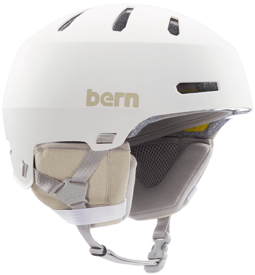 Bern Macon 2.0 MIPS Ski/Snowboard Helmet, S Matte White