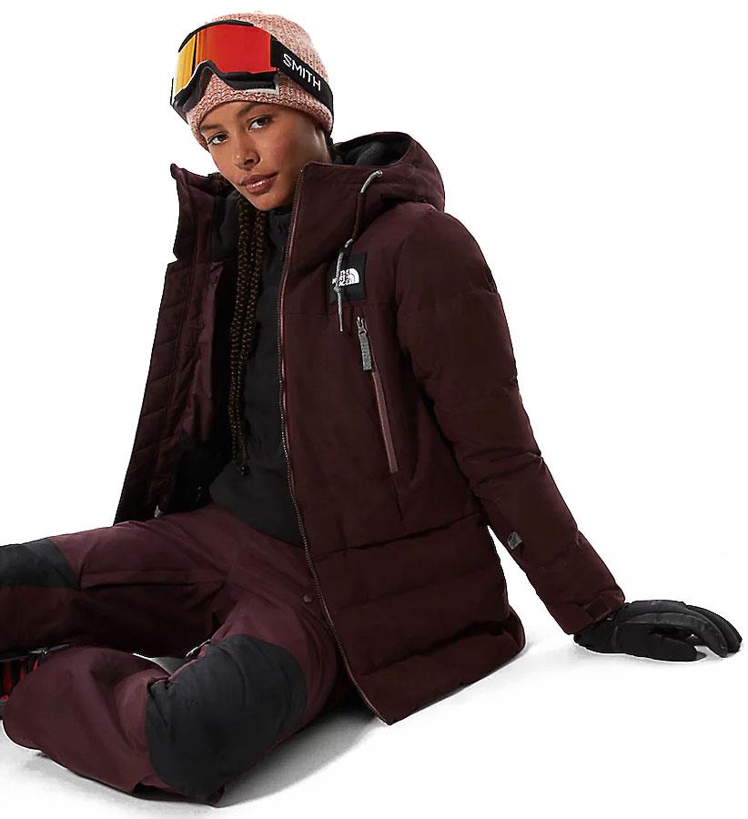 The North Face Pallie Women's Down Ski/Snowboard Jacket XS Root Brown