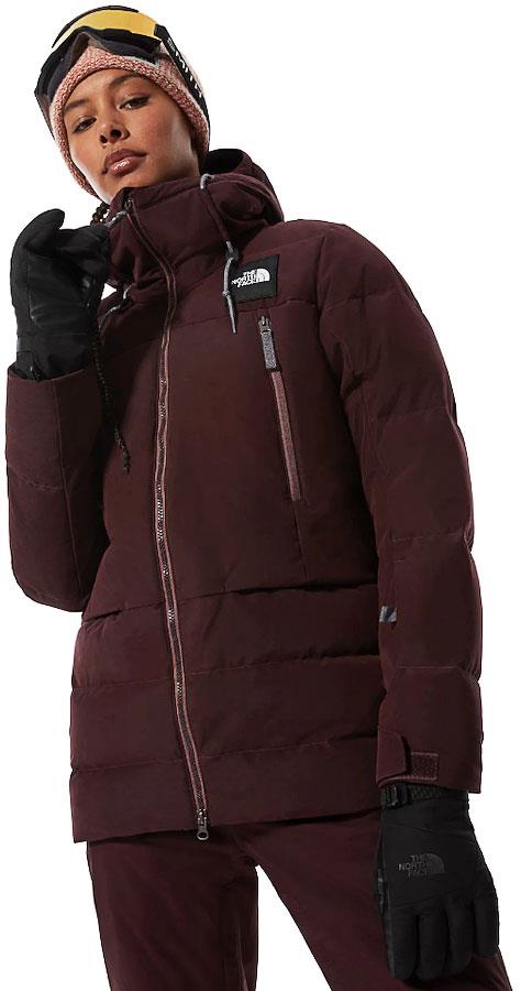 The North Face Pallie Women S Down Ski Snowboard Jacket Xs Root Brown