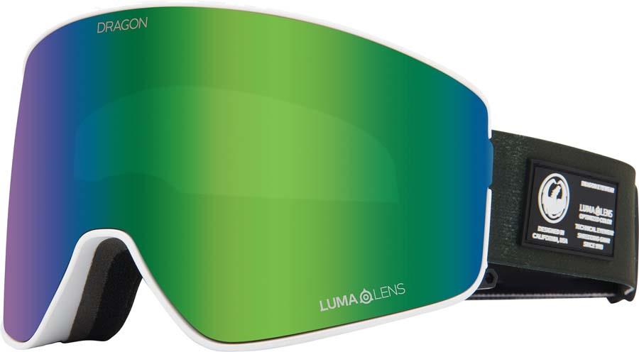 Dragon PXV2 LL Green ION Snowboard/Ski Goggles, M/L Alpine Camo