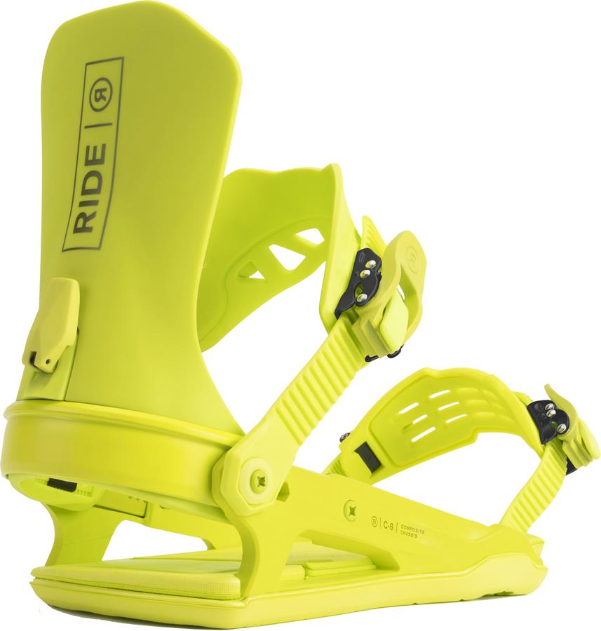 Ride C-8 Snowboard Bindings, M Lime 2022