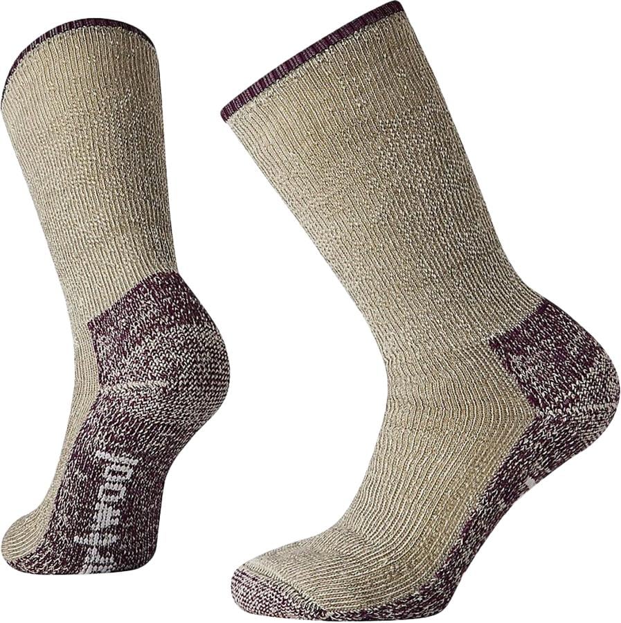 Smartwool Mountaineer Classic Max. Cushion Womens Hiking Sock L Taupe