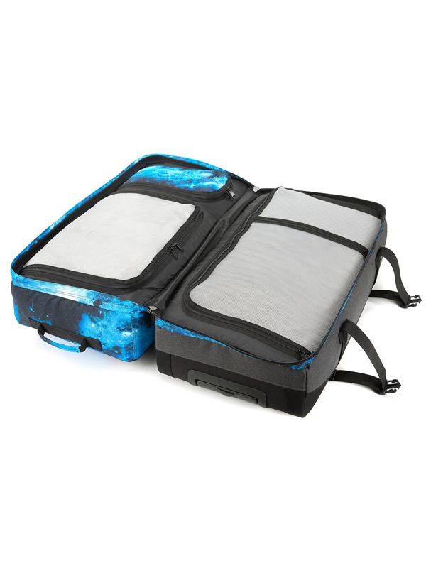Surfanic Maxim 100L Roller Bag Wheeled Luggage Blue Interstellar