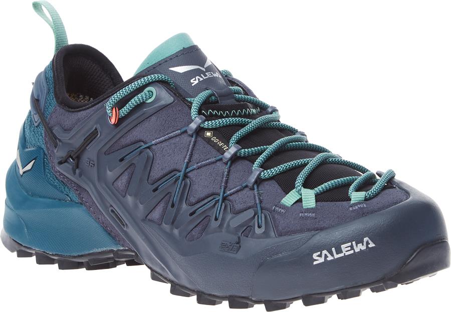 Salewa Wildfire Edge GTX Women's Approach/Walking Shoes, UK 5 Blue