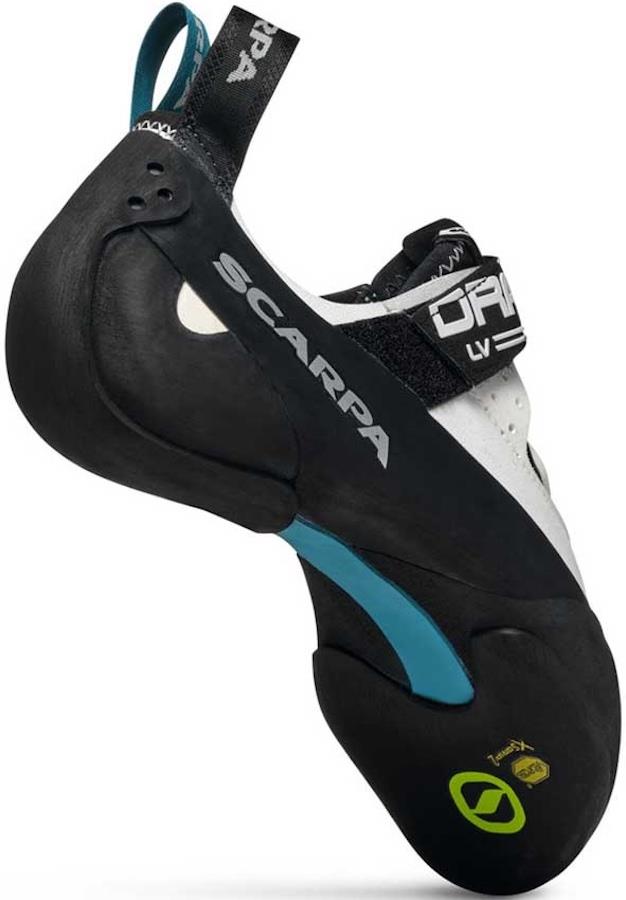 Scarpa Drago LV Rock Climbing Shoes, UK 5.25 EU 38.5 White