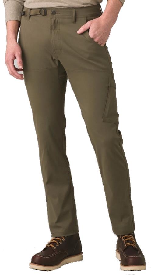 Prana Adult Unisex Stretch Zion Straight Fit Regular Climbing Trousers, M Slate Green