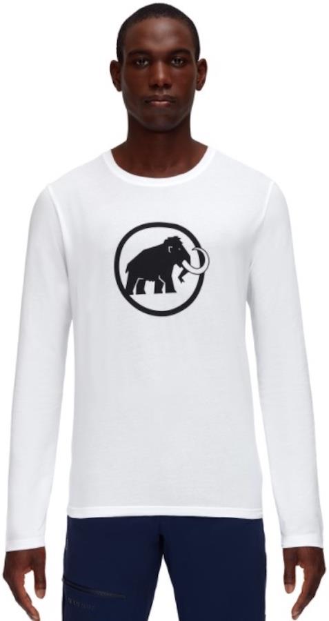 Mammut Classic Longsleeve Men's Logo T-Shirt, XL White
