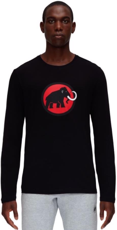 Mammut Classic Longsleeve Men's Logo T-Shirt, L Black