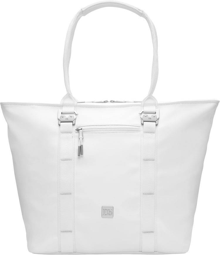 Douchebags The Sidekick PU Leather Tote Bag, 25L Whiteout