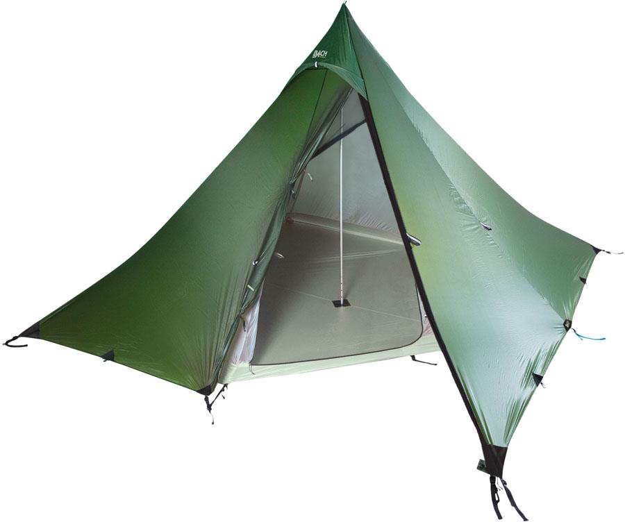 BACH WickiUp 4 Ultralight Backpacking Tipi Tent, 4 Man Willow