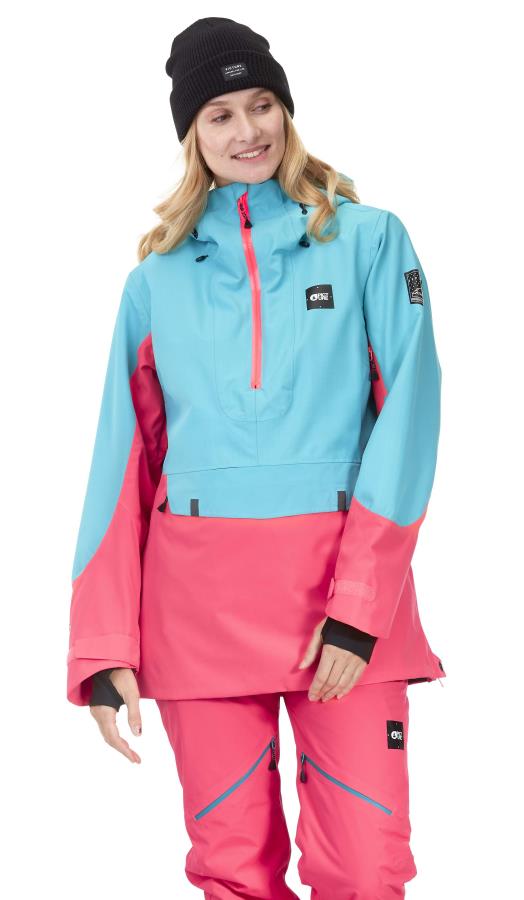 light pink snowboard jacket