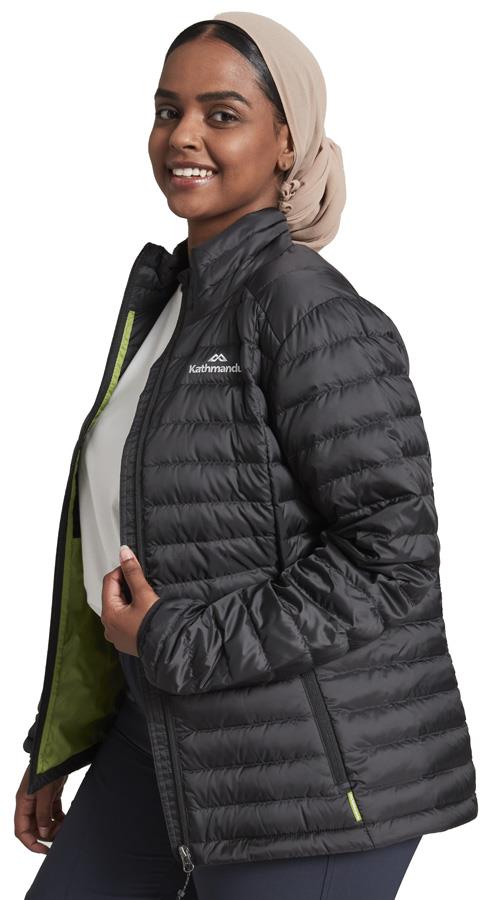 kathmandu heli womens hooded down jacket