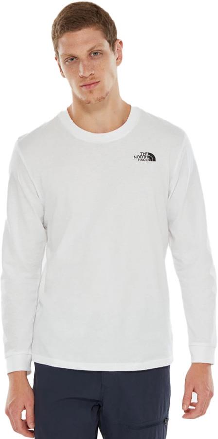 The North Face Simple Dome Long Sleeve T-Shirt, L TNF White