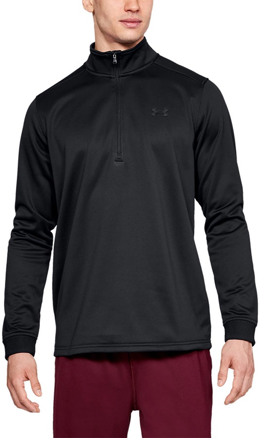 mens under armour fleece half zip pullover