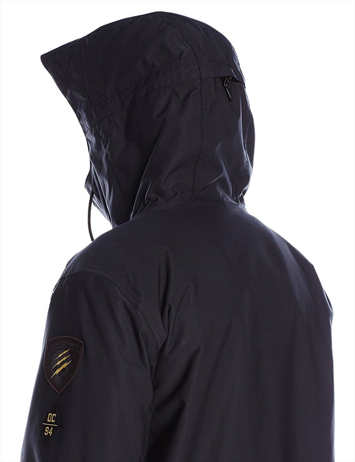 DC Haven Ski/Snowboard Jacket, L, Black