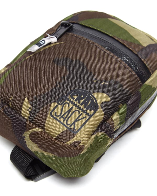 Crap Sack Binding Bag Snowboard Highback Backpack, CantSeeMe Camo