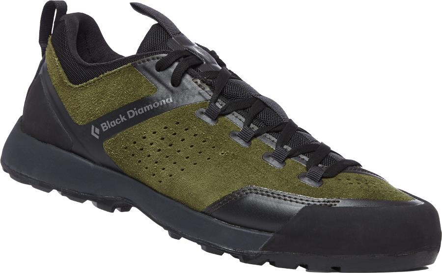 Black Diamond Mission XP Leather Approach Shoes, UK 11.5 Olive