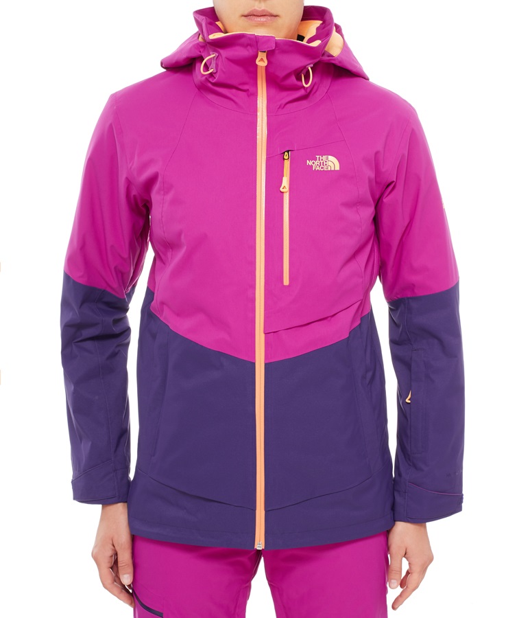 The North Face Sickline Women's Ski/Snowboard Jacket, M, Pink/Purple