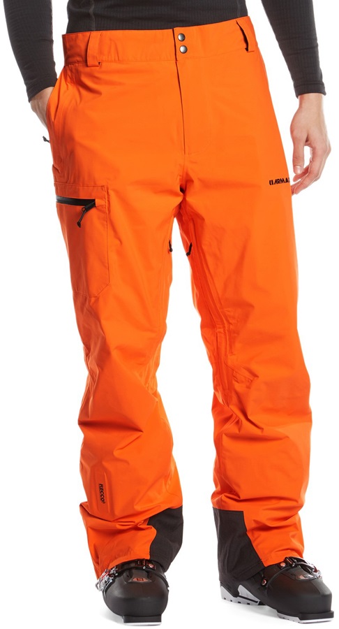 Armada Mens Atlantis Gore-Tex Ski/Snowboard Pants, XL October Orange