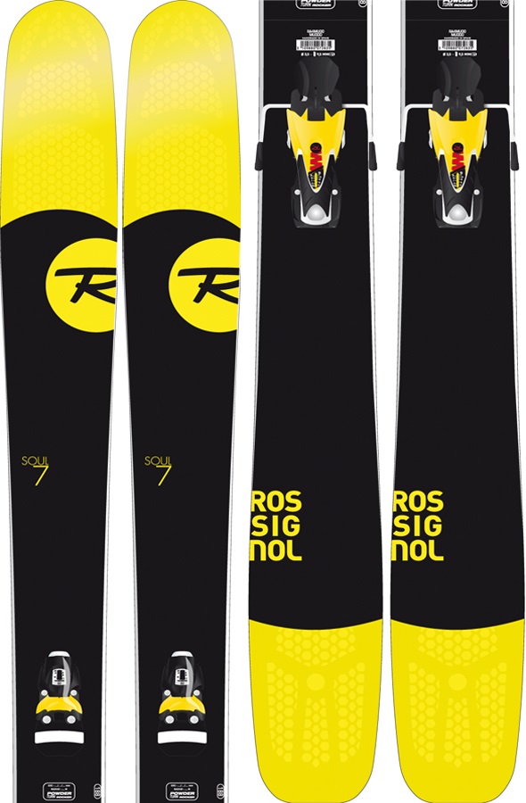 rossignol yellow skis