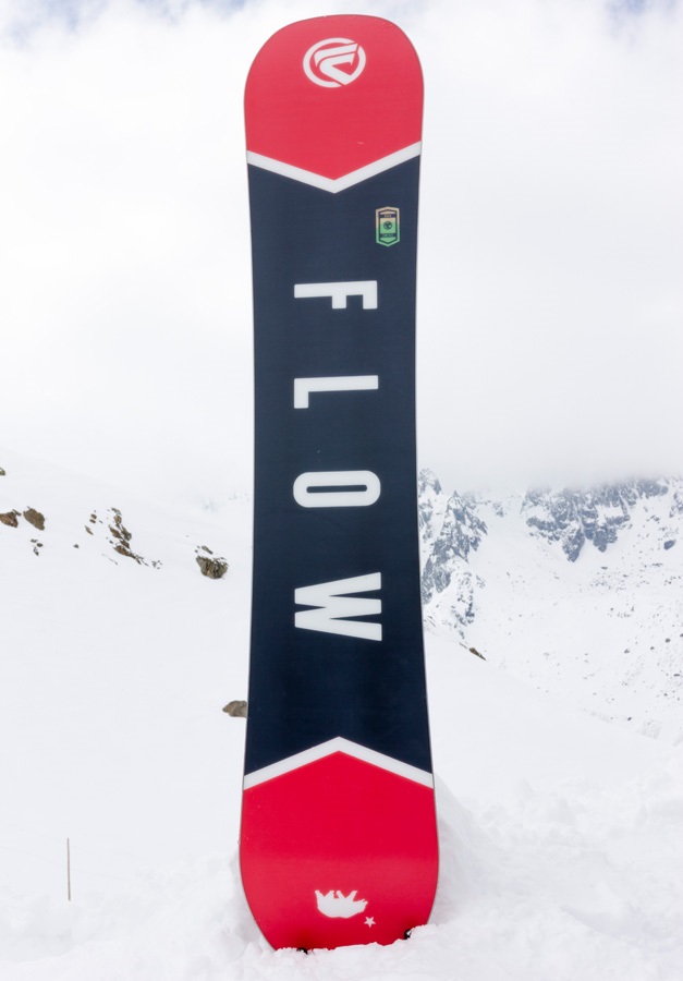 Flow Verve Reverse Camber Snowboard, 154cm Wide, 2017