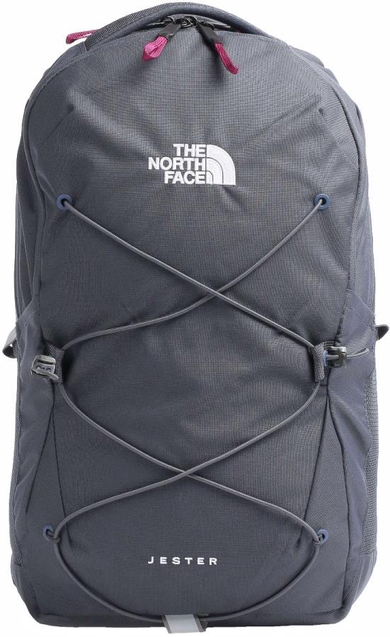 The North Face Jester Women's Backpack, 22L Vanadis Grey/Roxbury Pink