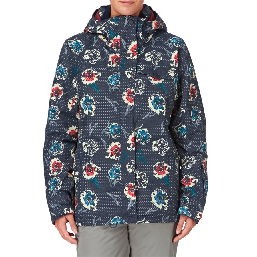 Roxy Jetty Women's Snowboard / Ski Jacket, XS, Black Iris