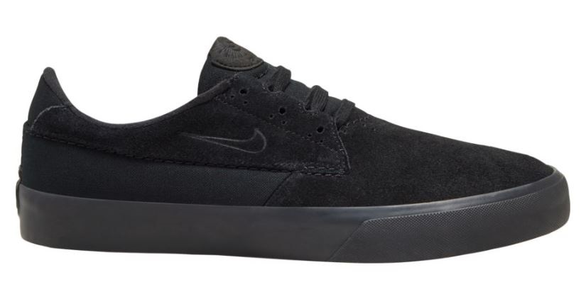 Nike SB Shane Trainers/Skate Shoes, UK 7 Black/Black