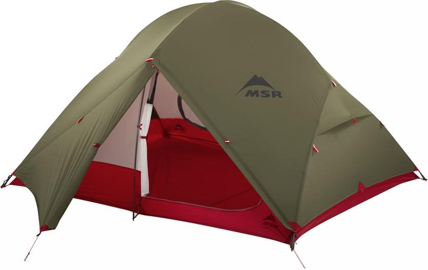 MSR Access 3 4-Season Hiking Tent, 3 Man Green