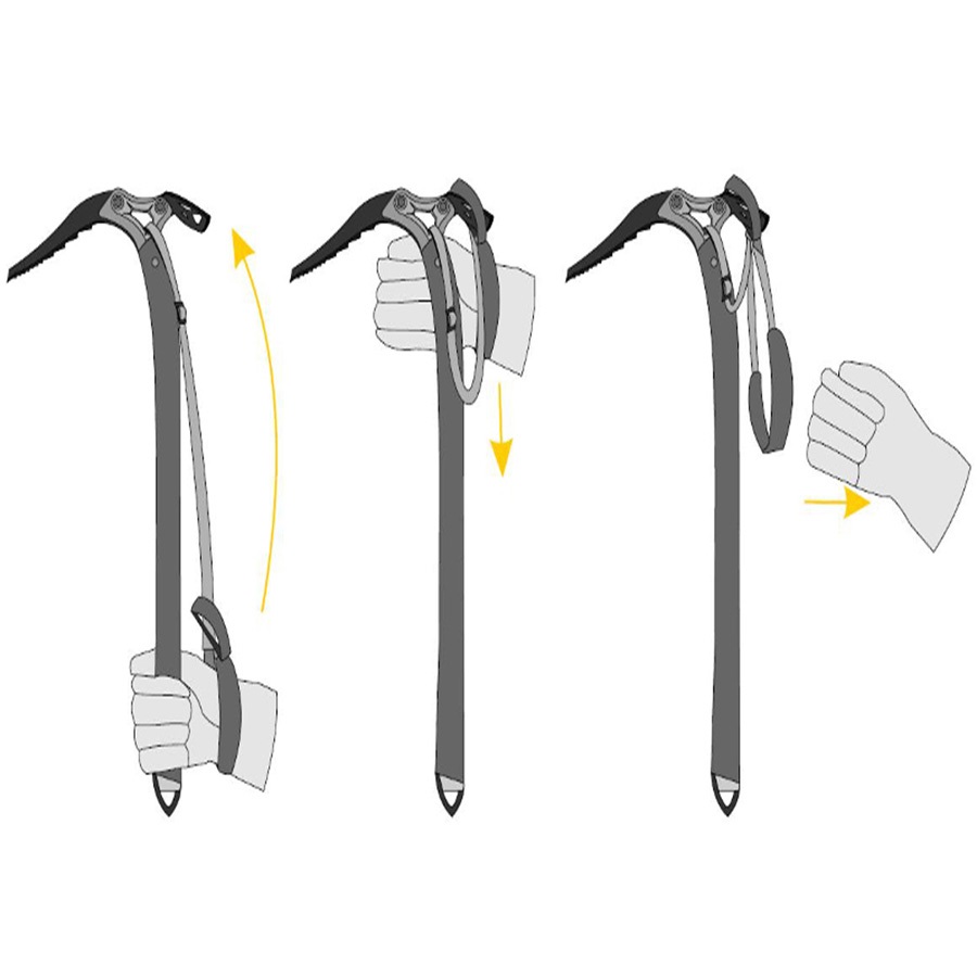 Singing Rock Edge Mountaineering Ice Axe, 54cm Adze