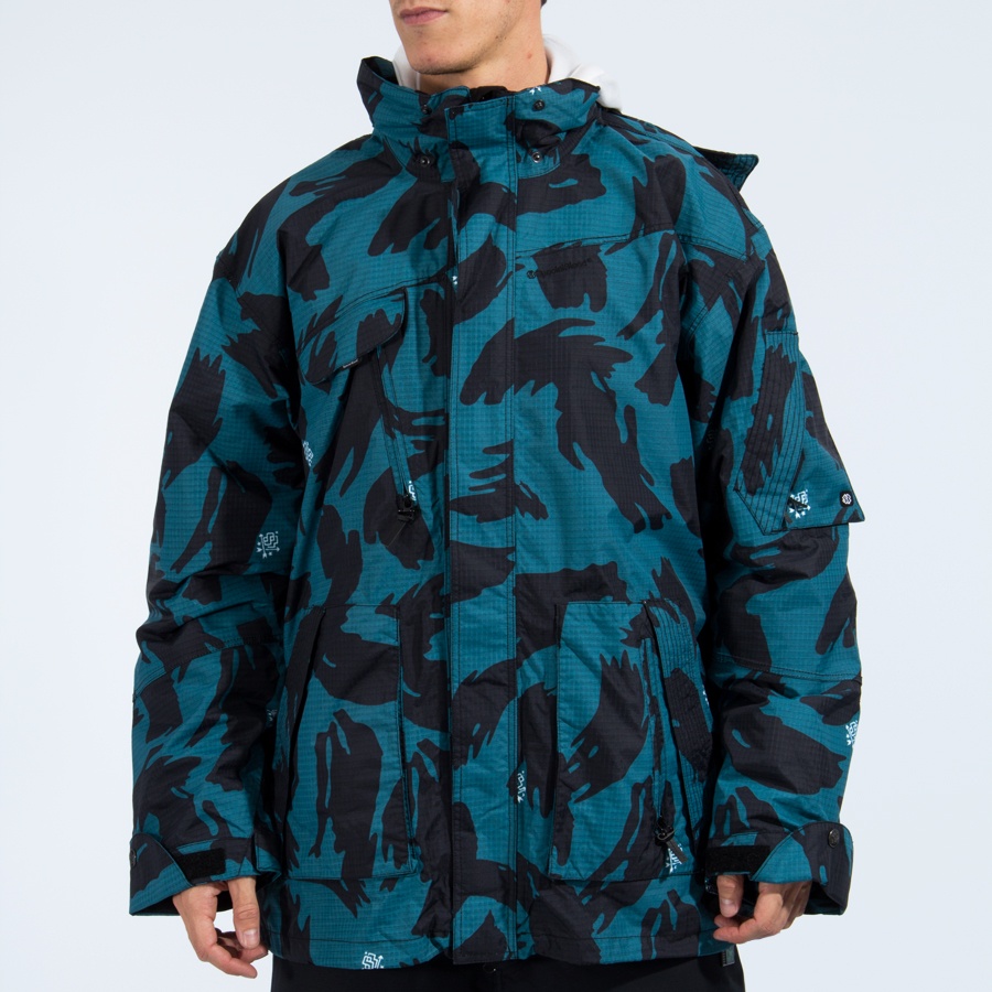 Special Blend Lifty RLS Snowboard Jacket, XL, Brush Camo