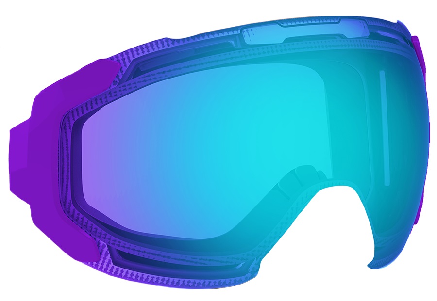 Bern Jackson Ski/Snowboard Goggles Spare Lens, One Size, Green/Blue
