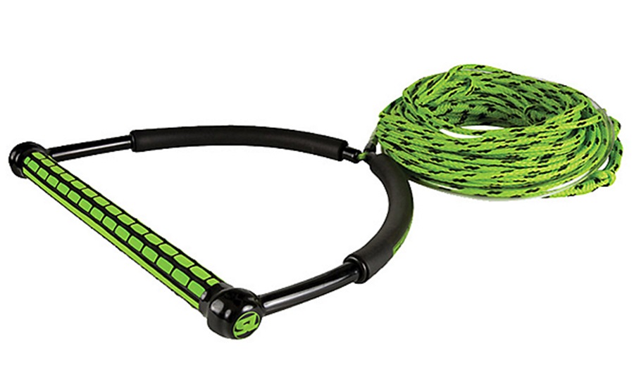 Straight Line TR9 | Static Wakeboard Handle Line Combo 65' Green