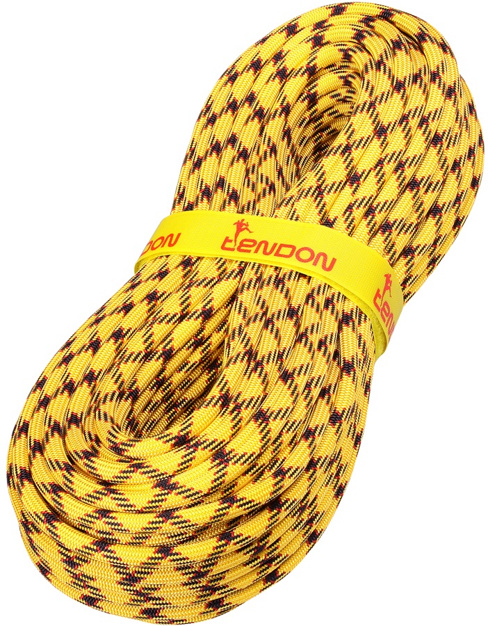 Tendon Master Rock Climbing Rope 80m X 9.7mm Yellow