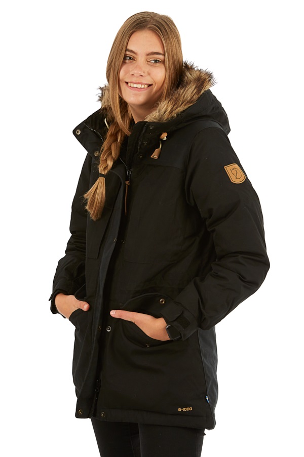Fjallraven Singi Women's Down Insulated Jacket, M Black