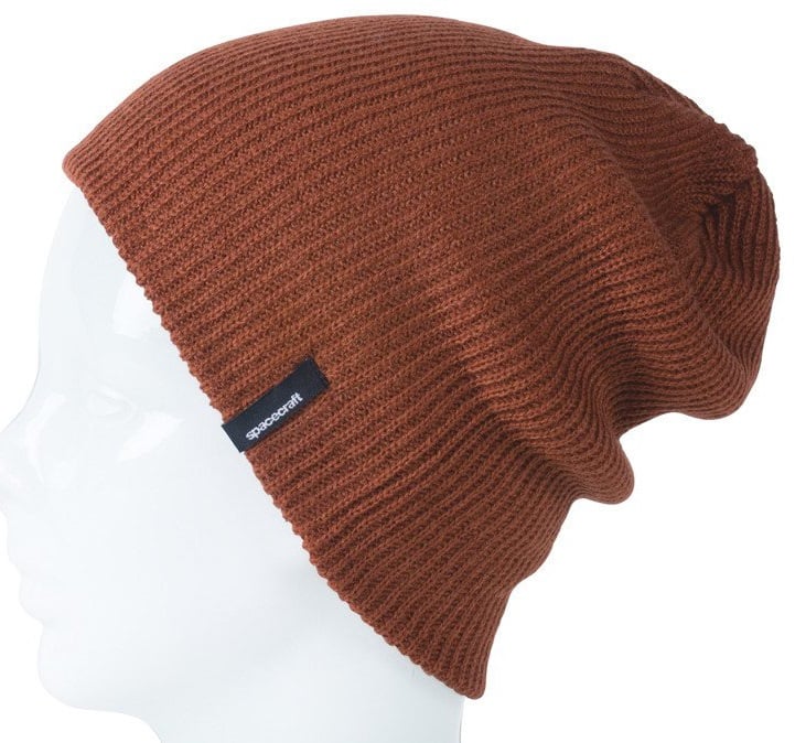 brown orange beanie