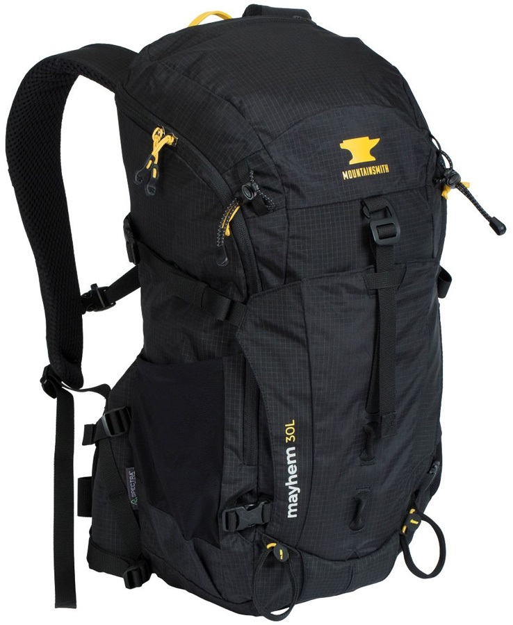 Mountainsmith Mayhem 30 Ultralight Hiking Backpack, 30L Heritage Black