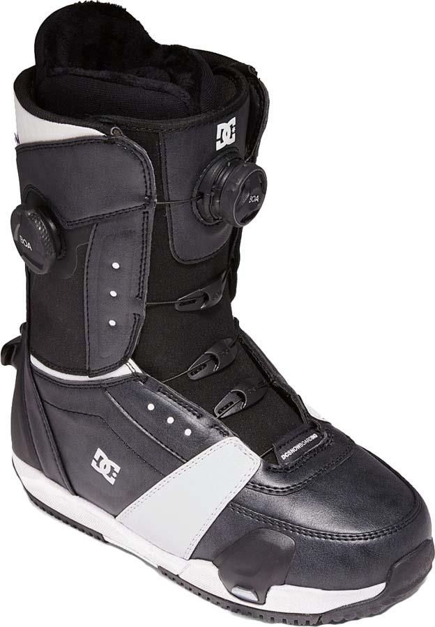 DC Lotus Step On Women's Dual Boa Snowboard Boots, UK 7 Black 2022
