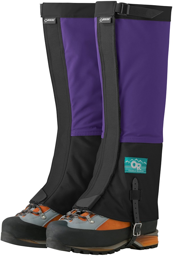 Outdoor Research Retro Crocodile Women's Boot Gaiter, S Purple Rain