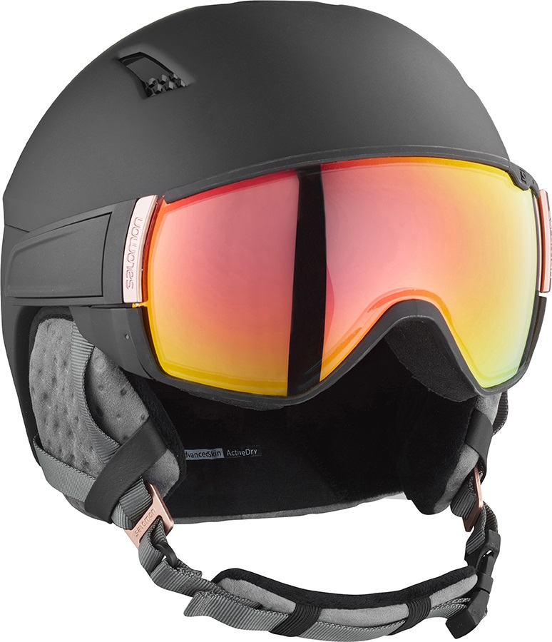 Salomon Mirage+ Photo Women's Ski/Snowboard Helmet, M Black