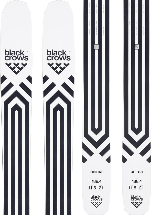 Black Crows Anima Skis 176cm, Black/White, Ski Only