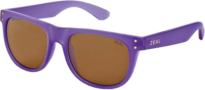 Zeal Ace Sunglasses M Deep Purple Copper