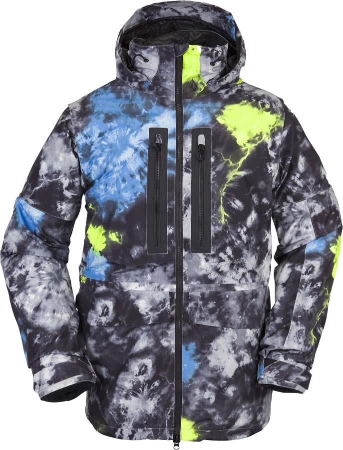 Volcom Men's Stone Gore-Tex Ski & Snowboard Jacket, L Tie Dye