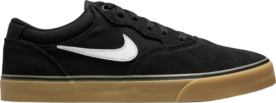Nike SB Chron 2 Trainers/Skate Shoes, 7 Black/White/Brown