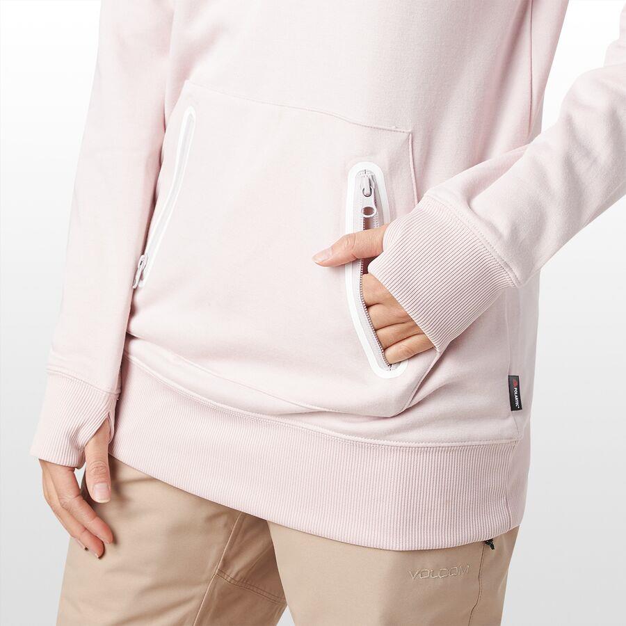 Womens Polartec Ridin Ski/Snowboard Hoody, Uk 10 Faded Pink