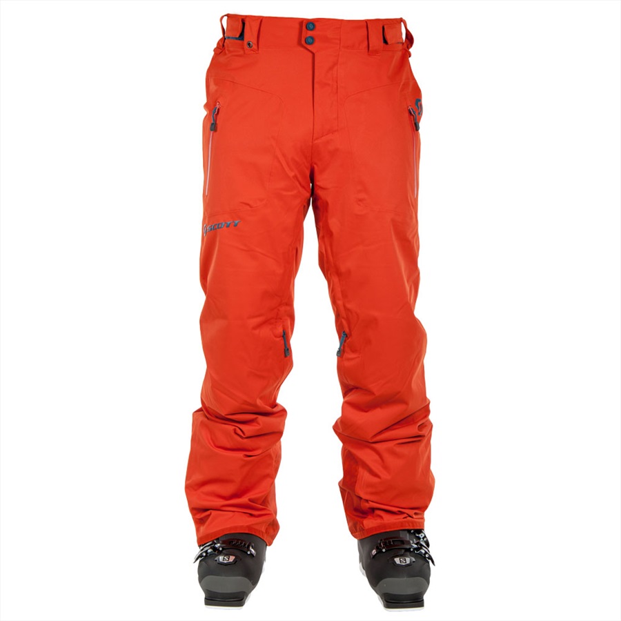 Scott Ultimate Dryo Insulated Snowboard/Ski Pants, M, Burnt Orange